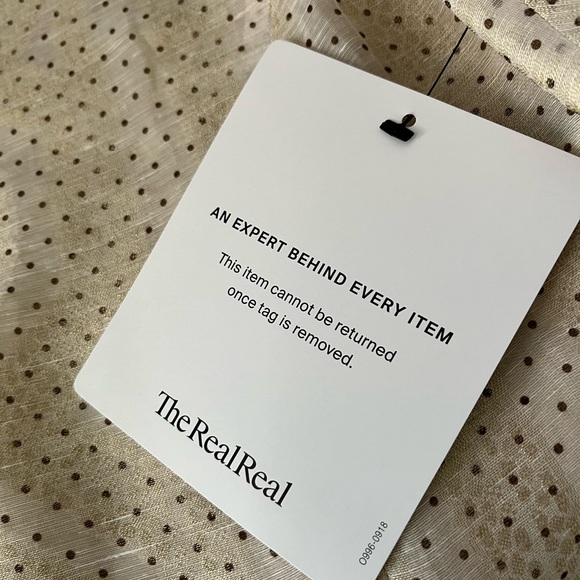 NWT YVES SAINT LAURENT rare gold dot silk blend ruched sleeve cropped blouse new - Picture 10 of 12